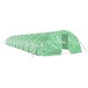 vidaXL F&oacute;liovn&iacute;k s oceľov&yacute;m r&aacute;mom zelen&yacute; 100 m&sup2; 20x5x2,3 m