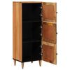 vidaXL Highboard Pr&iacute;rodn&aacute; 40 x 33 x 110 cm Mas&iacute;vne mango drevo