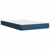 vidaXL Boxspring posteľ s matracom modr&aacute; 120x190 cm l&aacute;tka