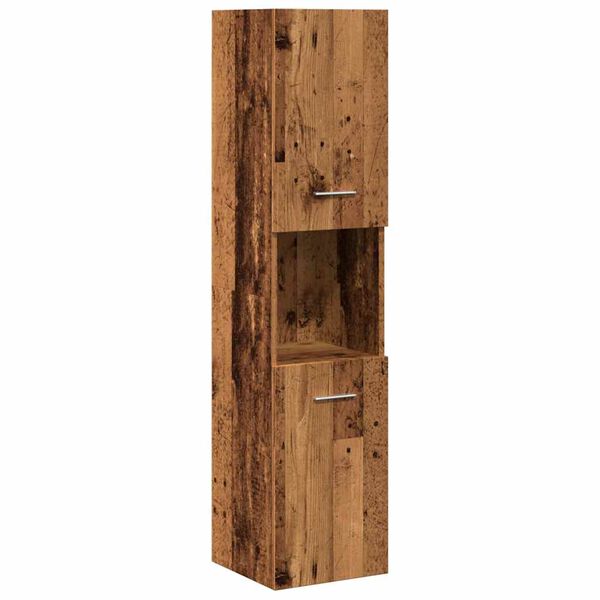 vidaXL 5-dielna sada k&uacute;peľňov&eacute;ho n&aacute;bytku star&eacute; drevo kompozitn&eacute; drevo