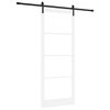 vidaXL Posuvn&eacute; dvere ORKDAL Biela 93 x 232 cm