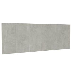 vidaXL Čelo postele bet&oacute;nov&eacute; siv&eacute; 240x1,5x80 cm spracovan&eacute; drevo