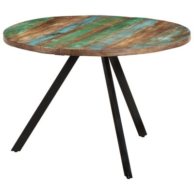 vidaXL Jedálenský stôl 110x75 cm recyklované masívne drevo