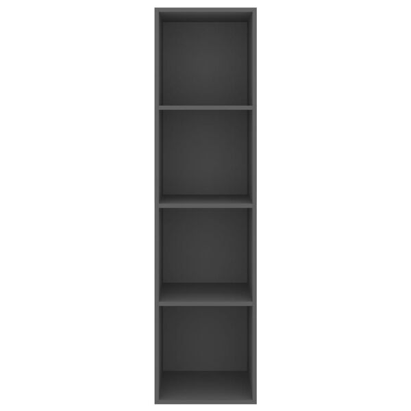 vidaXL N&aacute;stenn&aacute; TV skrinka, siv&aacute; 37x37x142,5 cm, kompozitn&eacute; drevo