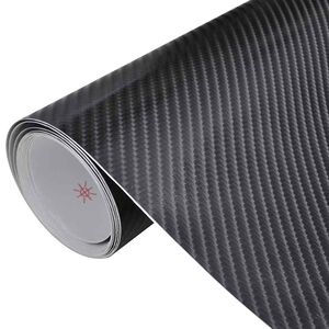 vidaXL F&oacute;lia na automobily 4D čierna 100x150 cm