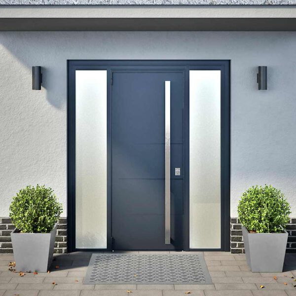 vidaXL Záhradné kvetináče 2 ks 40x40x40 cm, pozinkovaná oceľ