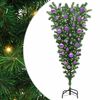 vidaXL Pendrekov&yacute; umel&yacute; vianočn&yacute; stromček s guľov&yacute;mi sadami 120 cm PVC