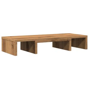 vidaXL Stojan na monitor dub artisan 60x24x10,5 cm kompozitn&eacute; drevo