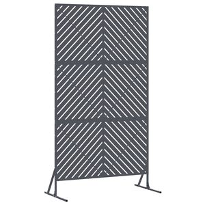 vidaXL Z&aacute;ves na zabezpečenie s&uacute;kromia 100 x 50 x 180 cm Oceľ