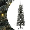 vidaXL Umel&yacute; vianočn&yacute; stromček Zelen&aacute; 120 cm PVC, plast a oceľ