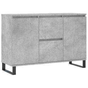 vidaXL Komoda bet&oacute;novo siv&aacute; 101,5x35x70 cm kompozitn&eacute; drevo