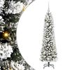 vidaXL Umel&yacute; vianočn&yacute; stromček Biela 120 cm PVC, kov a plast