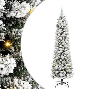 vidaXL Umel&yacute; vianočn&yacute; stromček Biela 120 cm PVC, kov a plast
