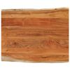 vidaXL Stolov&aacute; doska 110x80x3,8 cm obdĺžnik mas&iacute;vna ak&aacute;cia živ&aacute; hrana