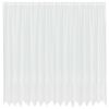 vidaXL Čipkov&aacute; z&aacute;clona Biela 220 x 400 cm Polyester