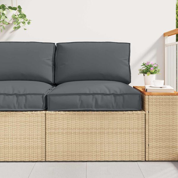 vidaXL Sada vank&uacute;&scaron;ov na palete 2 pcs Antracit Oxfordsk&aacute; l&aacute;tka