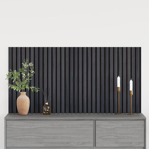 vidaXL akustické nástenné panely 2 ks lamelové 60,5x60 cm dubová dyha