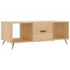 vidaXL Konferenčn&yacute; stol&iacute;k dub sonoma 102x50x40 cm kompozitn&eacute; drevo