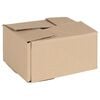 vidaXL Skladac&iacute; box s &uacute;ložiskom 50 ks Pr&iacute;rodn&aacute; 20 x 15 x 10 cm Kart&oacute;n