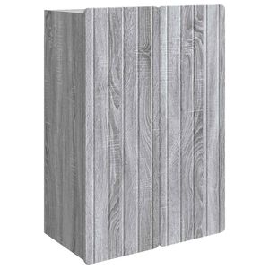 vidaXL N&aacute;stenn&aacute; skrinka Siv&yacute; Sonoma 66 x 34,5 x 92 cm Kompozitn&eacute; drevo