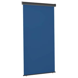 vidaXL Bočn&aacute; mark&iacute;za na balk&oacute;n 125x250 cm, modr&aacute;