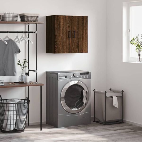 vidaXL N&aacute;stenn&aacute; skrinka hned&yacute; dub 60x31x60 cm kompozitn&eacute; drevo