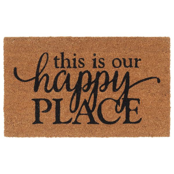 vidaXL Rohožka prírodná 45x75 cm všívané kokosové vlákno