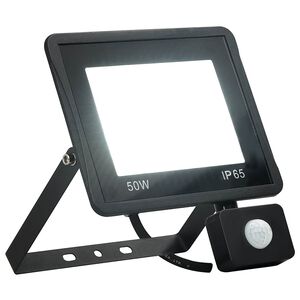 vidaXL LED reflektor so senzorom 50 W studené biele svetlo