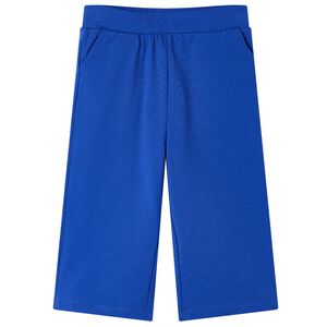 Detsk&eacute; &scaron;irok&eacute; nohavice kobaltovo modr&eacute; 104