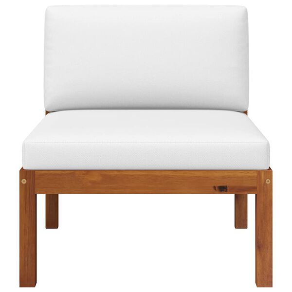 vidaXL 2-dielna záhradná súprava s vankúšmi, akácia a lano