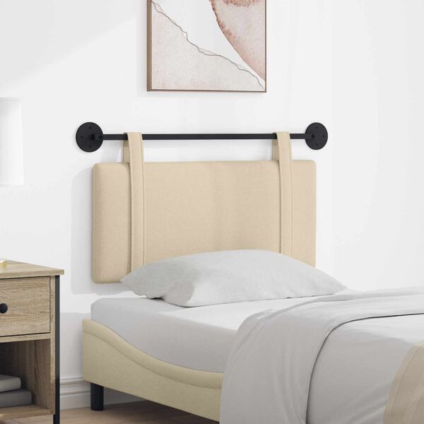 vidaXL Z&aacute;vesn&aacute; Čel&aacute; N&aacute;stenn&yacute; Jednofarebn&yacute; Kr&eacute;mov&aacute; 90 x 55 x 5 cm l&aacute;tka