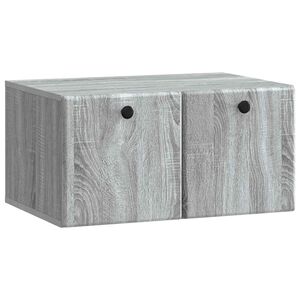 vidaXL N&aacute;stenn&aacute; TV skrinka 59,5 x 41 x 30 cm Siv&yacute; Sonoma