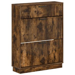 vidaXL Skriňa na top&aacute;nky HOORN 78 x 24 x 100 cm Kompozitn&eacute; drevo
