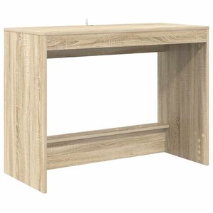 vidaXL Postelov&yacute; st&ocirc;l Dub sonoma Kompozitn&eacute; drevo 100 x 45 x 75 cm
