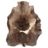 335859 vidaXL Reindeer Skin Mixed Grey 80x130 cm