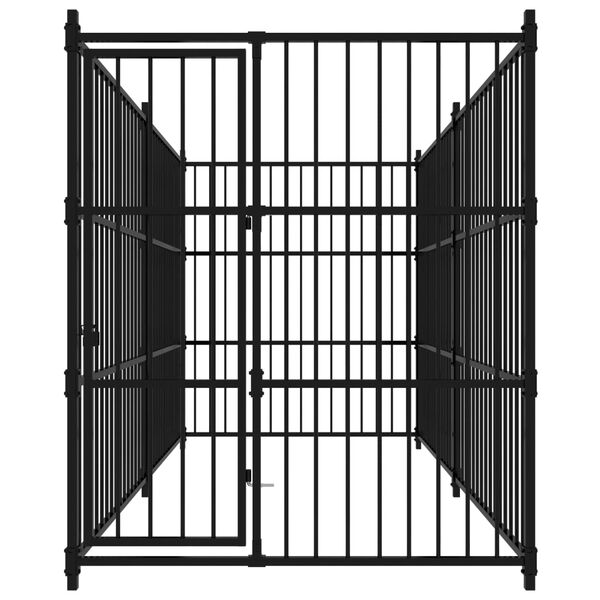 vidaXL Vonkajšia voliéra pre psy 300x150x185 cm