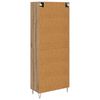 vidaXL Highboard Remeseln&yacute; dub 69,5 x 34 x 180 cm Kompozitn&eacute; drevo