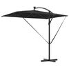 vidaXL Kantileverový banánový parasol Čierna 294 x 200 x 254 cm