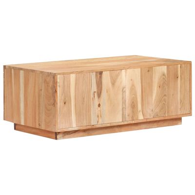 vidaXL Konferenčný stolík 90x50x35 cm masívne recyklované drevo