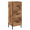 vidaXL Highboard Star&eacute; drevo 34,5 x 34 x 180 cm Kompozitn&eacute; drevo