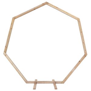 vidaXL Svadobn&yacute; obl&uacute;k Svetlohned&aacute; 221 x 92 x 216 cm Borovicov&yacute; mas&iacute;v