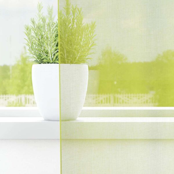 vidaXL Vo&aacute;lov&eacute; z&aacute;vesy s priechodkami 2 ks Apple Green 140x260 cm