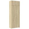 vidaXL &Uacute;ložn&aacute; skrinka dub sonoma 80x42,5x225 cm kompozitn&eacute; drevo