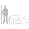 vidaXL 2-miestna pohovka v&iacute;novočerven&aacute; 120 cm umel&aacute; koža