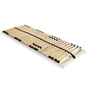 vidaXL Lamelov&yacute; posteľn&yacute; ro&scaron;t s 28 lamelami a 7 z&oacute;nami 90x200 cm