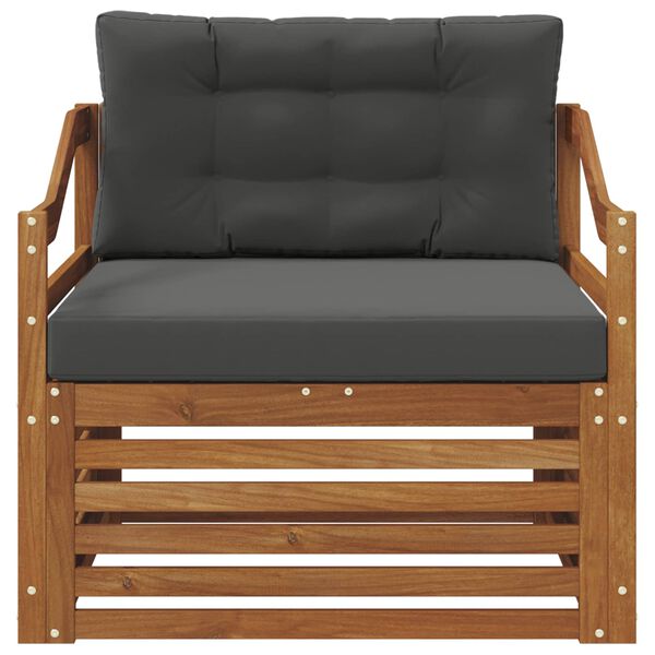 vidaXL Z&aacute;hradn&aacute; s&uacute;prava gaučov Pevn&eacute; ak&aacute;ciov&eacute; drevo Pr&iacute;rodn&aacute;