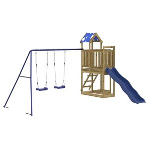 vidaXL Vonkaj&scaron;ia s&uacute;prava na hranie impregnovan&aacute; borovica