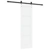 vidaXL Posuvn&eacute; dvere Biela a čierna 61 x 198,5 cm