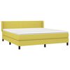 vidaXL Boxspring posteľ s matracom zelen&aacute; 160x200 cm l&aacute;tka