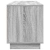 vidaXL TV skrinka s LED, siv&yacute; dub sonoma 160,5x41x50 cm